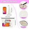 3PCS CNA Gift Certified Nursing Assistant Gifts Makeup Cosmetic Bag CNA Week Gifts Medical Student Appreciation Gift for Women Thank You Present Retirement Birthday Present Travel Makeup Pouch view 2