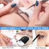 Lash Fan Eyelash Extension Supplies with USB Mini Portable Fans 3 Lash Shampoo Brush 50 Eyelash Mascara Brushes 1 Plastic Wash Bottle for Lash ExtensionBlack view 4