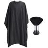 Beaupretty 1set Barber Cape Neck Duster Brush Hair Cutting Cape for Men Women for Haircuts Coloring view 1