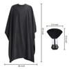 Beaupretty 1set Barber Cape Neck Duster Brush Hair Cutting Cape for Men Women for Haircuts Coloring view 2