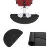 3x 4.5x 1/2" Thick Salon Mat Beauty Barber Chair Anti Fatigue Floor Mat Semicircle Salon Mats for Hair Stylist Ergonomic Comfort Waterproof Foam Pad for Barber Shop (3x 4.5x 1/2"-Semicircle) view 2