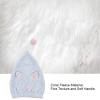 Coral Fleece Material Fine Texture Soft Handle Dry Naturally Hair Drying Towel and Cute Microfiber Hair Towel Wrap , Hair Towel Wrap , avoid Frizz Hair Turban Towel for longer Wet Hair , for women view 4