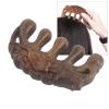 Wide Tooth Massage Comb, Green Sandalwood Head Scalp Massage Comb for Scalp Care, Wide Tooth Comb for Straight Curly Long Short Hair, Wood Gua Sha Massage Tools for Neck Shoulder Hand view 4