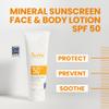 Avne Mineral Sunscreen Broad Spectrum SPF 50 Face and Body Lotion 4.23 Fl Oz view 3