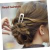 FOMIYES 8pcs Elegant U-shaped Metal Hair for Women Stylish Bun Hair Fork Clips Comfortable Non- Accessories for Girls view 3