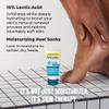 AmLactin Foot Repair Cream with Moisturizing Socks, Therapeutic Foot Cream for Dry Cracked Heels and Feet, No-Scrub Exfoliator & Moisturizer with 15% Lactic Acid AHA, 3 oz (Packaging May Vary) view 3