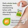 AmLactin Daily Vitamin C Lotion  Brightening Body Lotion for Dry Skin - No-Scrub Exfoliator and Moisturizer with 7% Lactic Acid AHA and Vitamin C, 7.9 oz (Packaging May Vary) view 2