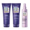 L'Oreal Paris Purple Shampoo Conditioner Brass Toning for Color Treated Hair (1 kit) + EverPure Sulfate Free 21-in-1 Color Caring Spray Multi Benefit Leave In Treatment, 6.8 fl oz view 1