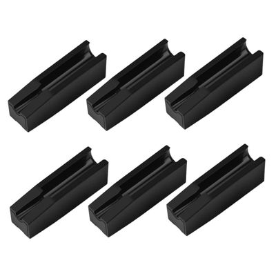 FOMIYES 6pcs Eyebrow Pencil Sharpener Aid Makeup Tool for Precision Shaping Fits Pencil Extends Life Easy to Use for Women Cosmetic Needs