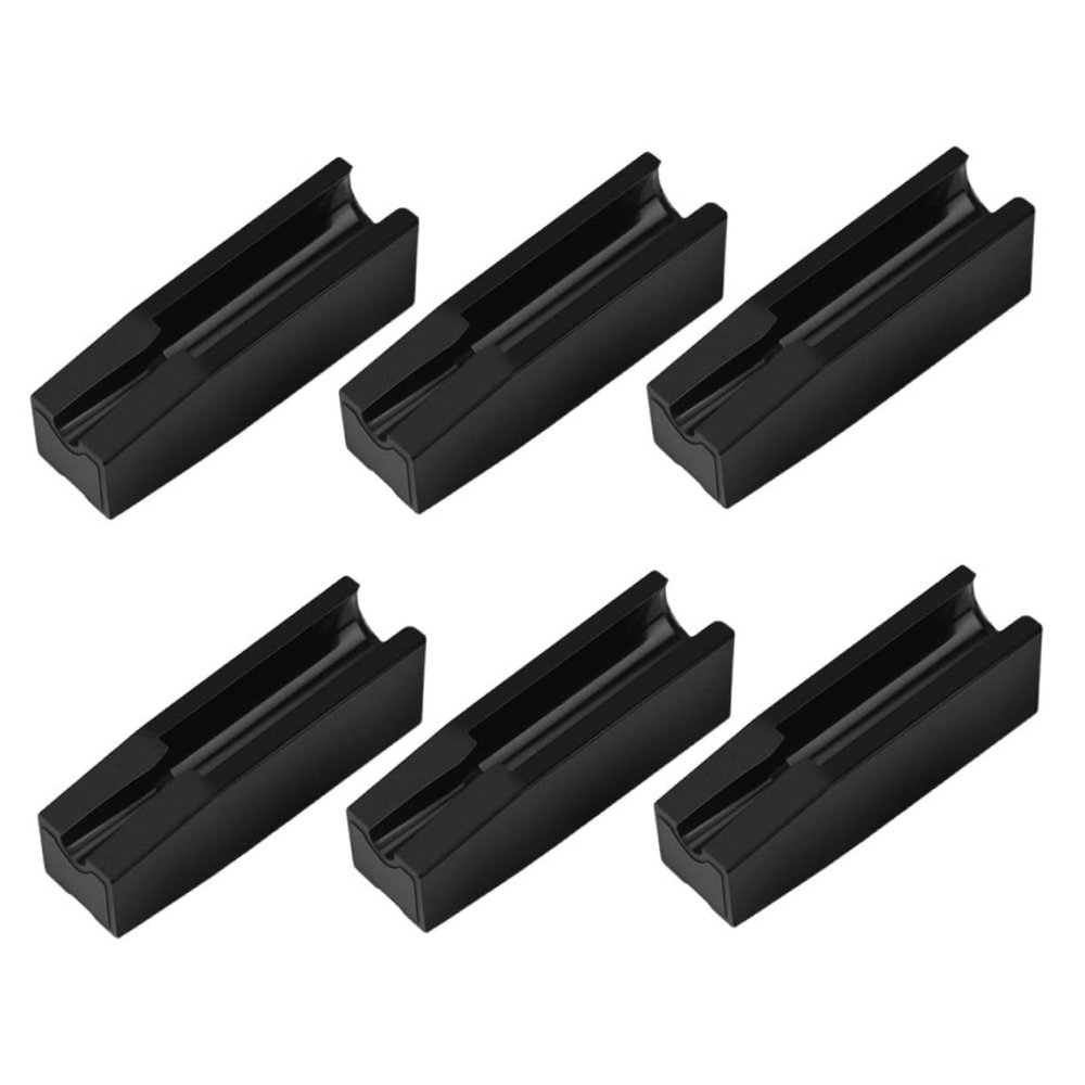 FOMIYES 6pcs Eyebrow Pencil Sharpener Aid Makeup Tool for Precision Shaping Fits Pencil Extends Life Easy to Use for Women Cosmetic Needs