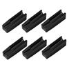 FOMIYES 6pcs Eyebrow Pencil Sharpener Aid Makeup Tool for Precision Shaping Fits Pencil Extends Life Easy to Use for Women Cosmetic Needs view 1