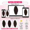 Adancyler Drawstring Ponytail Extension for Women 26 Inch Long Body Wavy Pony Tails Hair Extensions Synthetic Clip in Fluffy Hairpieces for Daily Use(Dark Brown) view 3