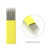 19M Double Shading Needles 2 Rows Microblading Shade Blades DOUBLE- ROW Fog Eyebrow 3D Aiguille Agujas Tattoo Supplies Hair Strokes view 2