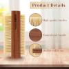DEBETOOL Acacia Wood Nail Brush, 2 Pack Wooden Nail Scrub Brush for Fingernail cleaning,Natural Fingernail Brush to Clean Under Nails view 3