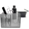 LALAFINA Hairdressing Scissor Holder Storage Box Barber Tool Organizer for Combs and Styling Tools Transparent Design Compartment for Easy Access and Organization view 4