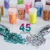 Holographic Chunky and Fine Glitter Mix, 45 Colors Craft Glitter for Epoxy Resin Arts, Iridescent Nail Glitter, Cosmetic Eye Hair Face Body Glitter, Glitter Flakes Sequins for Tumbler Festival Jewelry view 3