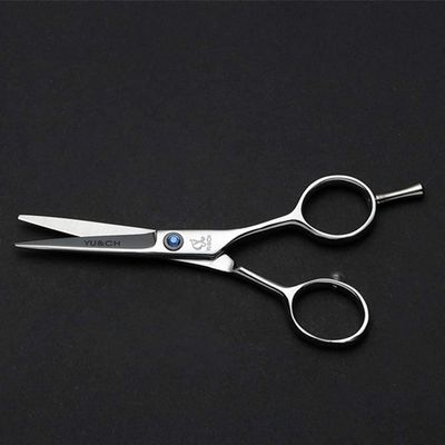 4 Inch Single Tailed Grooming Scissors Small Scissors Flat Shears Barber Scissors Hairdressing Scissors Tools,FlatCut4Inch