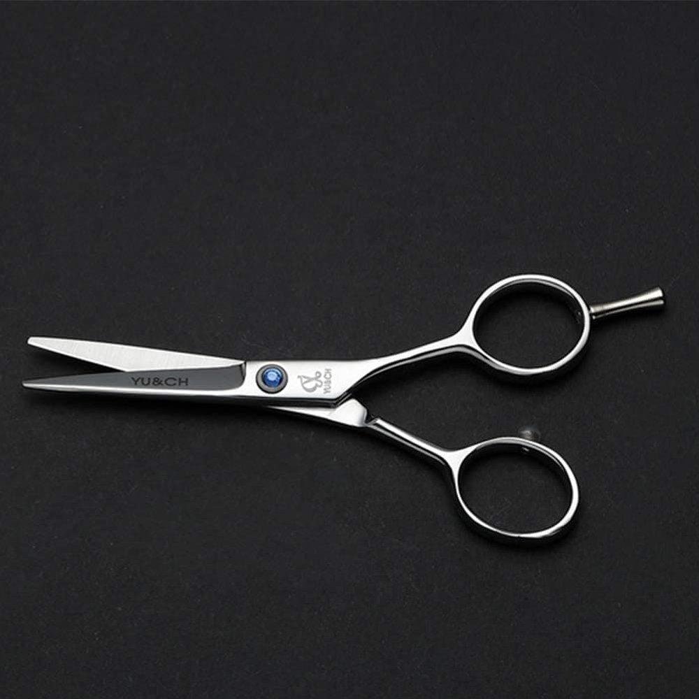 4 Inch Single Tailed Grooming Scissors Small Scissors Flat Shears Barber Scissors Hairdressing Scissors Tools,FlatCut4Inch