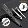 10 PCS Professional Hairdressing Scissors Kit Hair Cutting Scissors Hair Scissors Tail Comb Hair Cape Hair Comb view 3