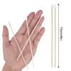 200 Gun Cleaning Swabs - 6 Inch Long Cotton Swabs - Precision Cleaning Tool for Hard-to-Reach Areas - Strong Bamboo Shafts for Efficient Polishing - Natural Cotton Lint-Free Design (Round & Pointed) view 2
