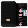 DAN RIVER Black Makeup Washcloths - Pack of 6 (13x13 in) - Ultra Soft Cotton Face Towels with Embroidery - Reusable, Quick-Dry & Machine Washable Makeup Remover Cloths for Bathroom, Spa & Salon view 1