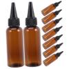 VILLFUL Pump Bottle Dispenser for Hair Dye 10pcs Applicator Bottle Set Small Mouth for Precise Application view 1