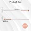 10PCS Lash Brushes for Cleansing, Eyelash Extension Cleansing Brush Lash Shampoo Bath Cleaning Brush Lash Cleanser Supplies for Eyelash Extensions White view 3