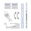 JOYTOYOU 8PCS 16G Body Piercing Kit for Eyebrow, Safe Piercing Gun Kits Body Gauge Piercing Needles Kits Professional At Home Stainless Steel for Women Female view 1