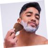 FOMIYES Beard Care Brush Male Shaving Brush Compact Portable for Your Friends Random view 3
