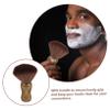 FOMIYES Beard Care Brush Male Shaving Brush Compact Portable for Your Friends Random view 4