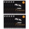 Derby Premium Single Edge Razor Blades, Ultra Sharp, Chromium - Ceramic - Platinum - Tungsten and Polymer Coated Edges (10) view 1