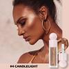 Erinde Liquid Highlighter, Face Highlighter Bronzer Makeup Stick, Natural Glossy Finish, Lightweight Blendable Silky Smooth Cream Face Illuminator, Cruelty-free, 04# CANDLELIGHT view 3