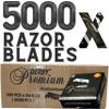 Derby Premium Single Edge Razor Blades, Razor Blades, Single Edge, Ultra Sharp, Chromium - Ceramic - Platinum - Tungsten and Polymer Coated Edges (50) view 1