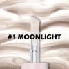 Erinde Liquid Highlighter, Face Bronzer Stick, Natural Glossy Finish, Lightweight Blendable Silky Smooth Cream Illuminator, Cruelty-Free, 01# Moonlight view 2