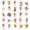 Awinmay Fairy Temporary Tattoos for Kids - 145 Pieces Glitter styles body Face Makeup Fake Tattoos for Girls,Birthday Party Tattoos Stickers Supplies,Holiday Party Favors Gifts Goodie Bag 10 Sheet view 4