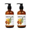 Nature Packaged Argan Oil for Hair Growth Oil 16oz (Aceite de Argan) - 100% Pure Cold Pressed Moroccan Oils - Suitable for Colored & Damaged Hair, Face, Body Oils, Nail & Scalp view 1