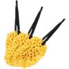 OSALADI 3pcs Honeycomb Shower Sponge Exfoliating Body Scrubber for Deep Cleansing Safe for All Skin Types for Daily Use and Bathing Accessories Lightweight and Easy to view 1