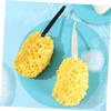 OSALADI 3pcs Honeycomb Shower Sponge Exfoliating Body Scrubber for Deep Cleansing Safe for All Skin Types for Daily Use and Bathing Accessories Lightweight and Easy to view 2