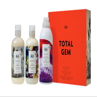 Total Gem Inline Kit | Prolonged Color Vibrancy, Repairs + Nourishes Hair | Vegan + Cruelty-Free | 22.75 Oz