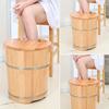 Scpantkend Pedicure Foot Soak Large Foot Soak Tub,Foot Spa for Adults,Foot Soak Ucket Made of Solid Wood,Foot Asin for Foot Ath,Soak,Or Detox, view 3