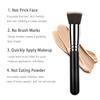 Ksvsonrvi Flat Kabuki Foundation Brush, Soft Premium Makeup Brush Cosmetic Tool, Black view 2