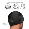 Red by Kiss Premium Bow Wow X Power Wave Durag, 360 Wave Compression Cap for Men & Women, Adjustable Hook-and-Loop Strap, Stylish & Durable, Ideal for Locs, Braids, Finger Waves (Spandex - Black) view 4