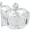 Beaupretty 4pcs Nail Art Crystal Cups with Lids Clear Acrylic Liquid and Powder Containers for Manicure for Mixing Nail Art Materials Salon view 2