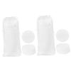 FRCOLOR 2pcs Cotton Face Pads Makeup Remover Pads for Face Gentle Exfoliating Cleansing Reusable Makeup Washcloths for Travel view 1