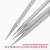 minkissy 4pcs Stainless Steel Cuticle Pusher Trimmer Dual Sided Nail Care Tools for Manicure Pedicure Ideal for Cleaning Nail Cuticles and Ingrown Nails view 3