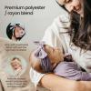 Copper Pearl Baby Bows: Stylish Headbands for Baby Girls, Premium Soft and Stretchy Baby Headbands, Perfect for Newborns, Trendy Designs - The Polar Express view 3
