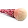 Bestbling Pink Bling Rhinestone Large Mineral Powder Brush - 1 Piece (Synthetic Bristles, Nylon Material, Luxury Design, Perfect For Large Coverage Powder Bronzer Blush Blending Buffing) view 4