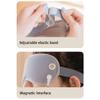 BINOXY Electric Heated Eye Mask Heat Eye Compress USB Steam Eye Mask for Dry Eyes, SPA Warm Eye Mask, Relief Eye Fatigue (Color : Gray, Size : 20 * 9cm) view 2
