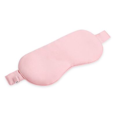BINOXY Silk Heated Eye Mask,USB Steam Eye Mask with Temperature Control for Dry Eye, Eye Fatigue, Migraines (Color : Pink, Size : 23 * 10.5cm)