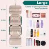 Wedama Toiletry Bag for Women, Large Cosmetic Travel Bag, Hanging Toiletry Bag for Bathroom, Thickened PVC Waterproof Travel Makeup Bag, Toiletries Bag for Travel Business Trips and Camping view 2
